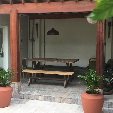 Bertioga Beach Hostel Bagian luar foto