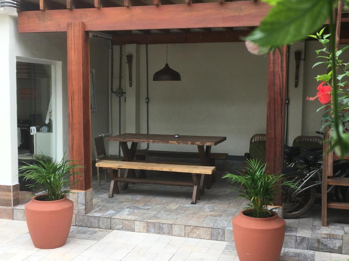 Bertioga Beach Hostel Bagian luar foto