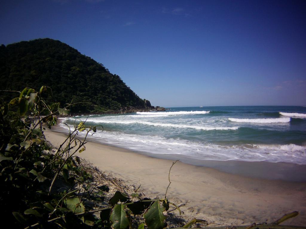 Bertioga Beach Hostel Bagian luar foto