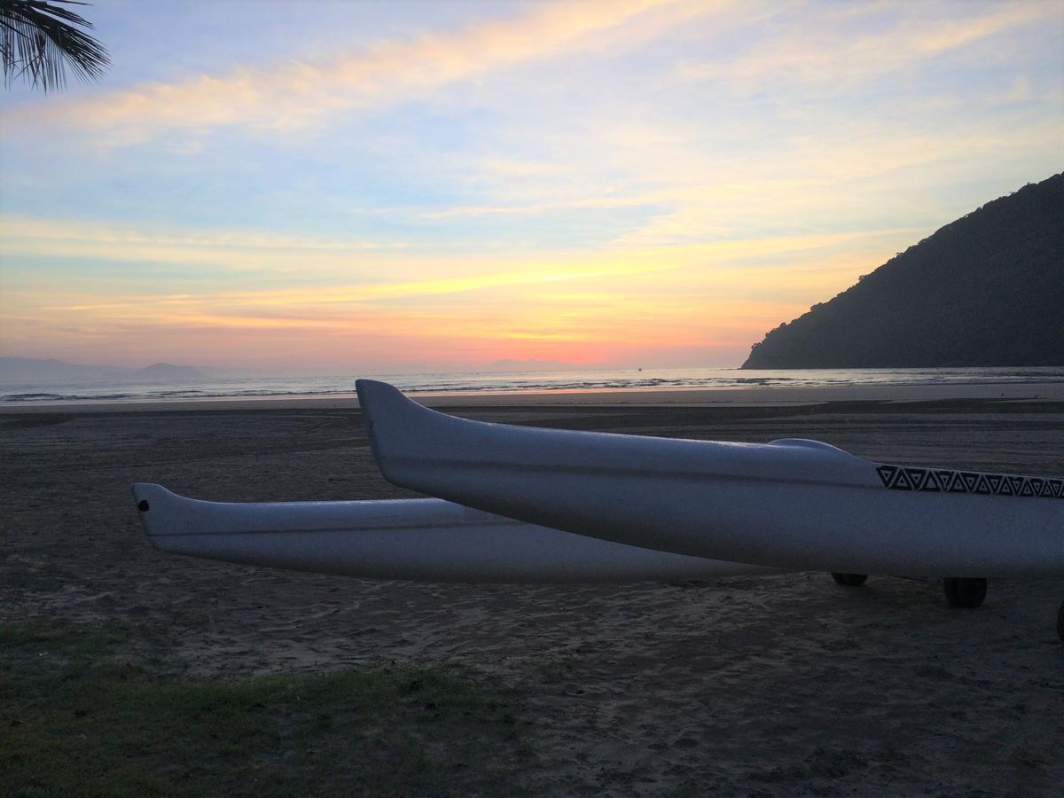 Bertioga Beach Hostel Bagian luar foto