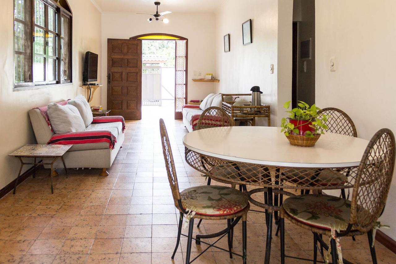 Bertioga Beach Hostel Bagian luar foto