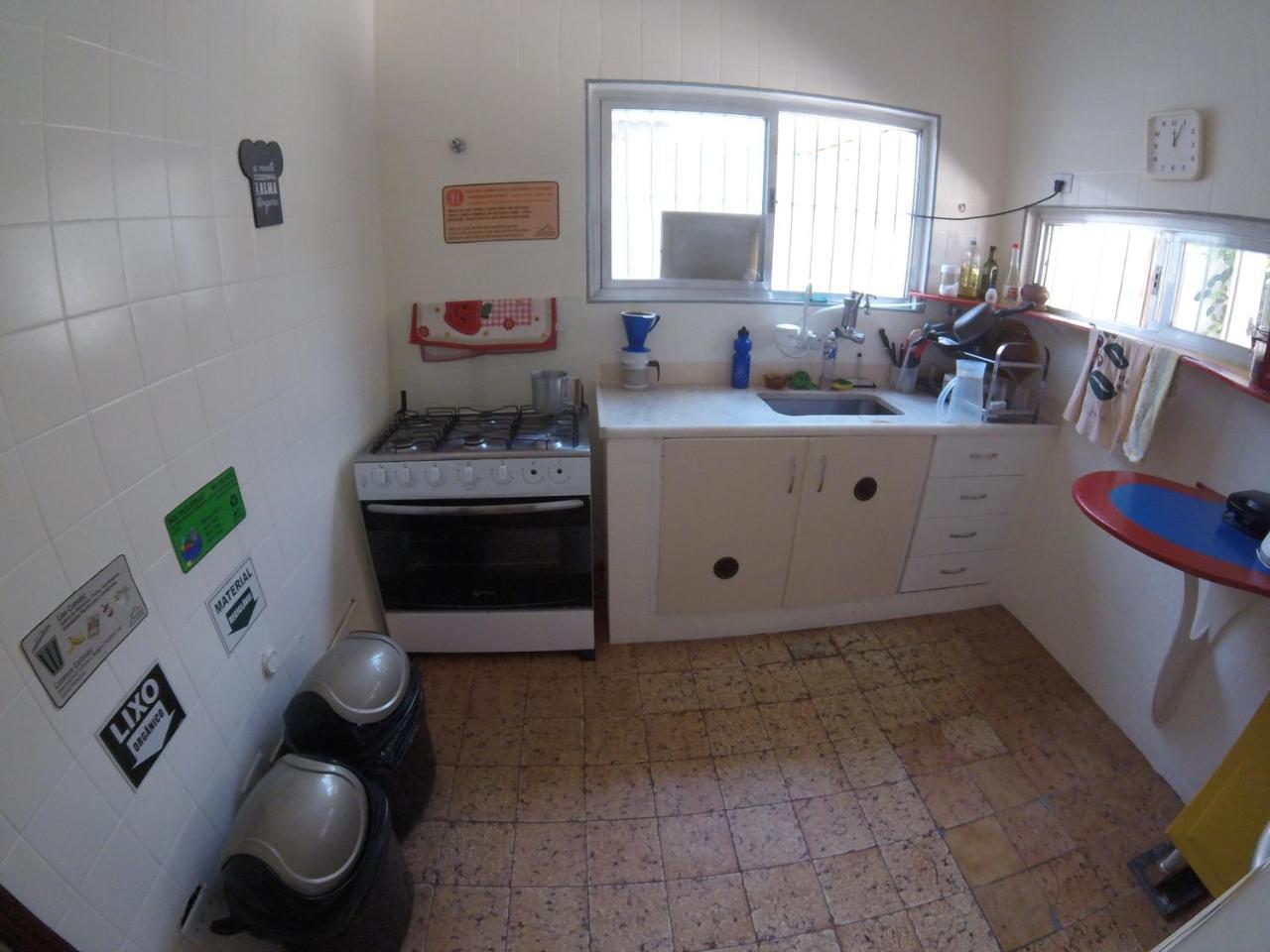 Bertioga Beach Hostel Bagian luar foto
