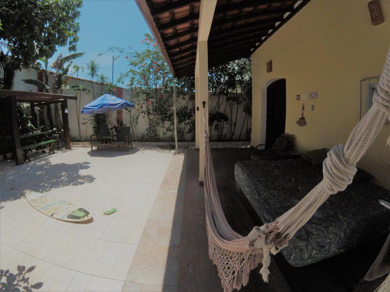 Bertioga Beach Hostel Bagian luar foto